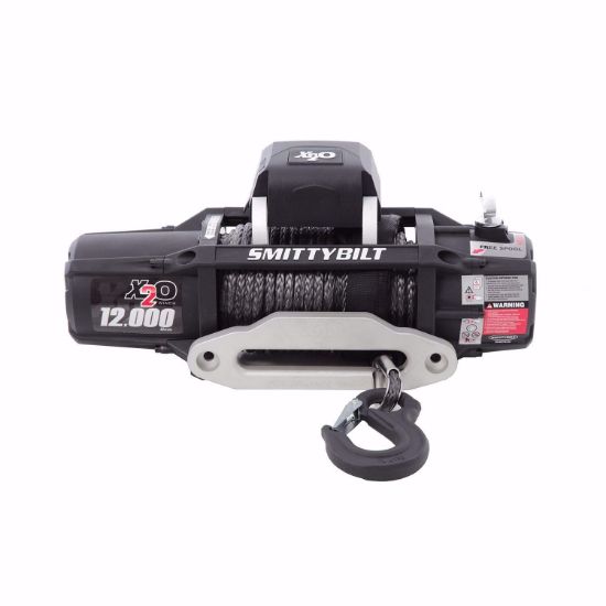 Alldogs Offroad Coop. Smittybilt 98512 X20 12k Winch w/ Synthetic Rope