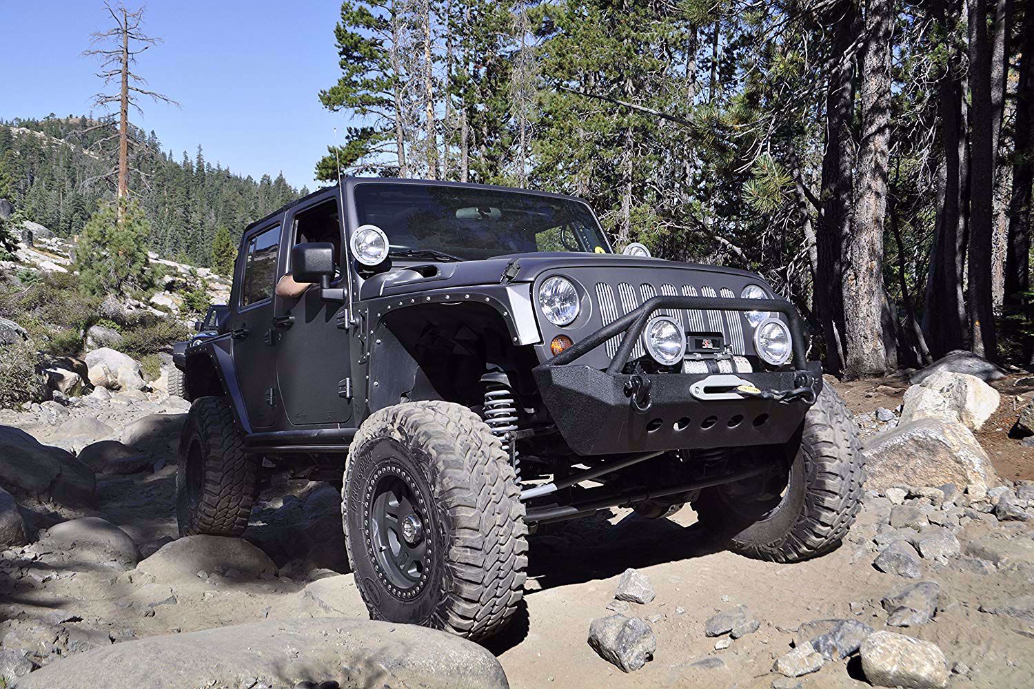 Alldogs Offroad Coop. Smittybilt 76806 JK Jeep Wrangler XRC Front