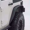 Picture of Smittybilt 76837 JK Jeep Wrangler XRC Steel Fender Flares Kit