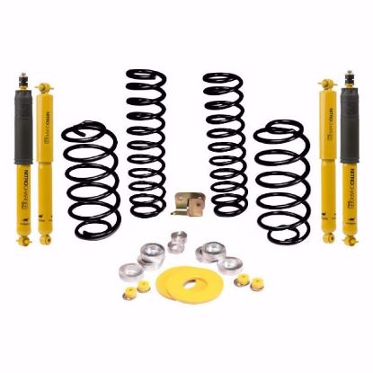 Picture of Old Man Emu OMETJLKS TJ Jeep Wrangler 2" Suspension Lift Kit, Light