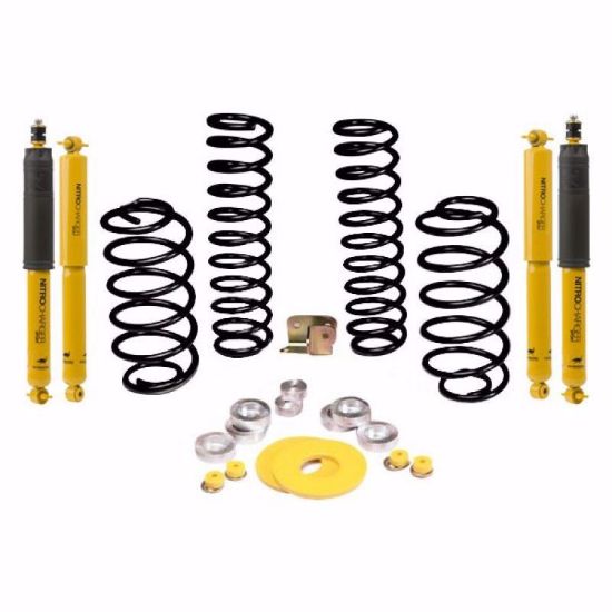 Picture of Old Man Emu OMETJLKS TJ Jeep Wrangler 2" Suspension Lift Kit, Light