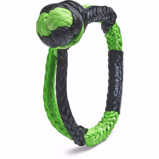 Picture of Bubba Rope 176746NGGB Gator Jaw Soft Shackle, 32,000 lbs Max