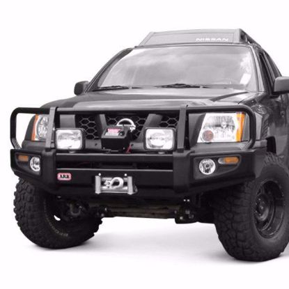 Picture of ARB 3438270 05-15 Nissan Xterra Front Deluxe Steel Bumper