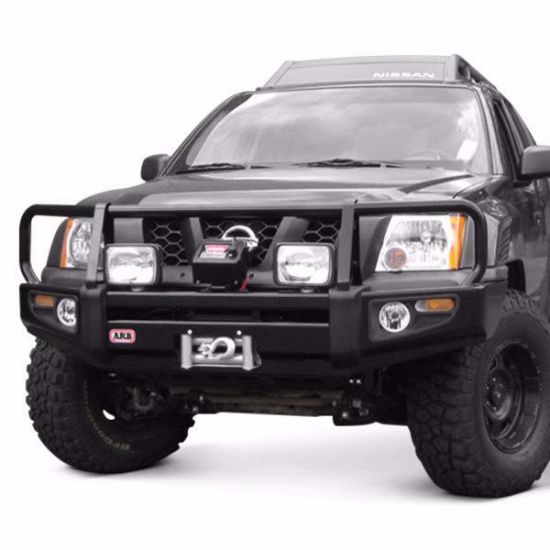 Picture of ARB 3438270 05-15 Nissan Xterra Front Deluxe Steel Bumper