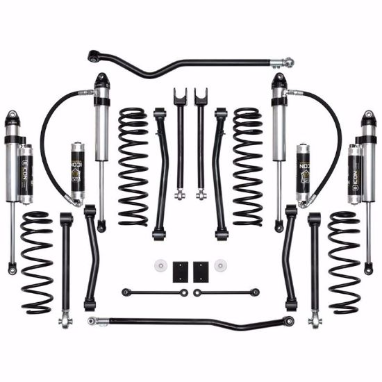 Picture of Icon K22018 JL Jeep Wrangler Stage 8 2.5" Suspension Lift Kit