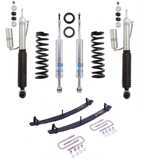 Picture of Bilstein 6112 & 5160 2nd Gen Tacoma Suspension Lift Kit, Light Load