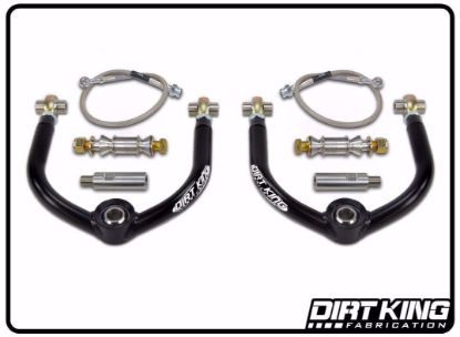 Picture of Dirt King DK-702924 Titan Swap Upper Control Arms Kit w/ Extensions & Brakelines