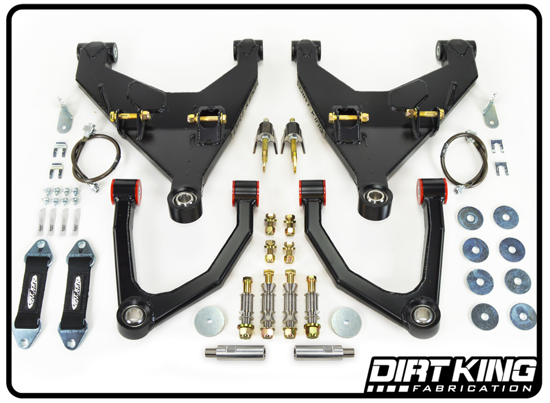 Alldogs Offroad Coop. Dirt King DK-812908-B Long Travel Kit for