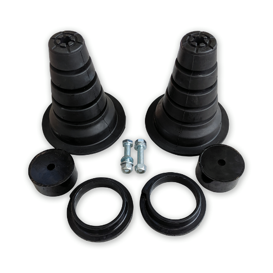 Picture of Alldogs Offroad Rear Coil Spring Conversion Kit / Airbag Delete for Lexus GX470 & GX460