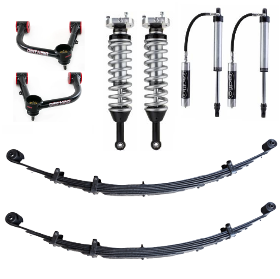 Picture of Alldogs Offroad Hyperborean Suspension Lift Kit for 2nd & 3rd Gen Tacoma w/ Radflo Coilovers