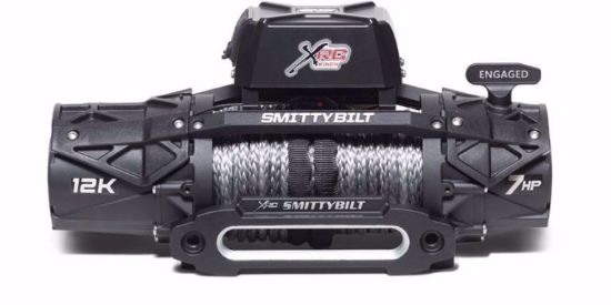 Picture of Smittybilt 98612 XRC Gen 3 12000lb Comp Winch w/ Synthetic Cable