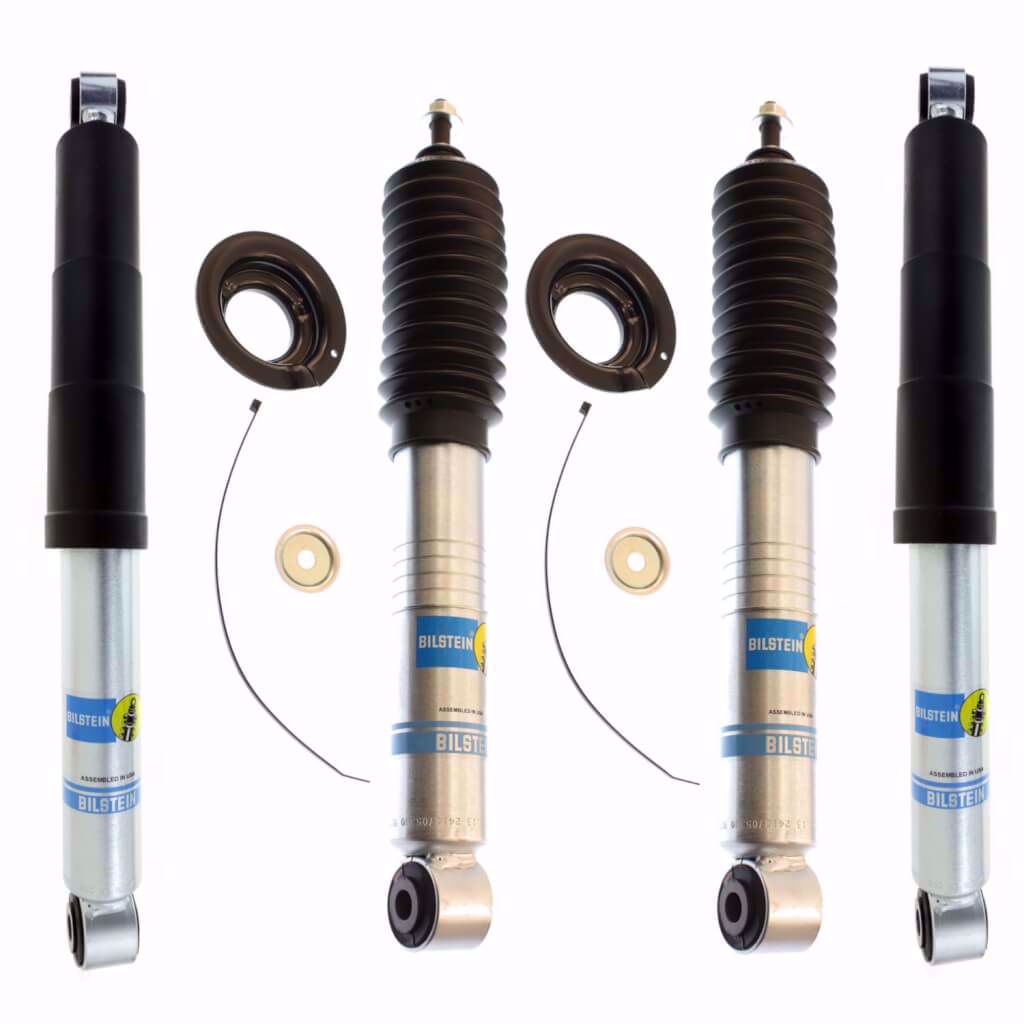 Kit for NISSAN Titan 2WD 2004-2014 0-2 Front inch lift 2 front Bilstein B8 5100 R.H.A Series 2 Shocks 