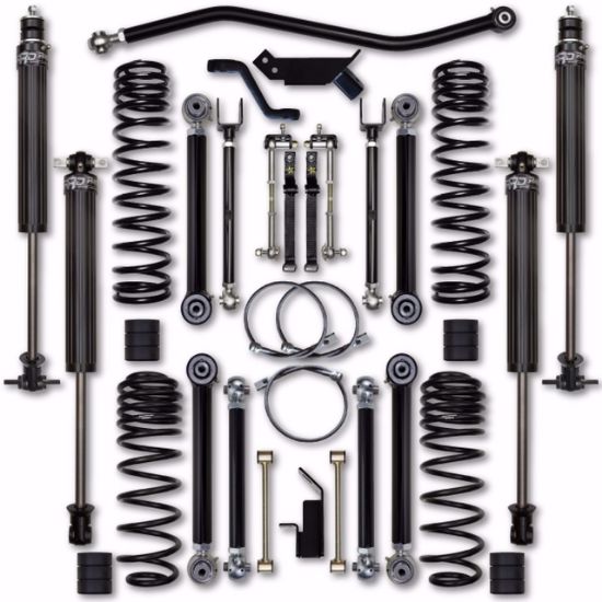 Picture of Rock Krawler TJ35XFSA-S1 3.5" X-Factor Short Arm Lift Kit for TJ Jeep Wrangler