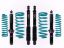Picture of Dobinsons 3rd Gen Mitsubishi Montero Medium Load 2" Lift Suspension Kit