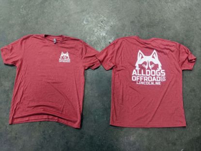 Picture of Alldogs Offroad Coop 2021 T-Shirt - Red