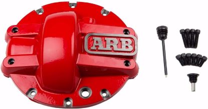 Picture of ARB 0750008 Heavy Duty M226 Diff Cover for 2nd Gen Nissan Frontier & Xterra, Red