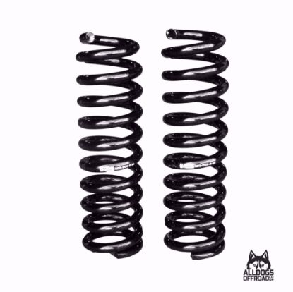 Picture of Alldogs Offroad Y62-F-M Front Lift Coil Springs for 1st & 2nd Gen Nissan Titan