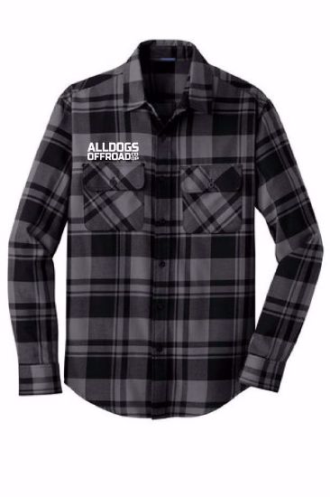 Picture of Alldogs Offroad Button Down Flannel Shirt
