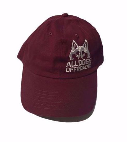 Picture of Alldogs Offroad Baseball Cap,  Maroon