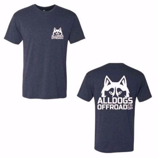Picture of Alldogs Offroad Coop T-Shirt Vintage Navy