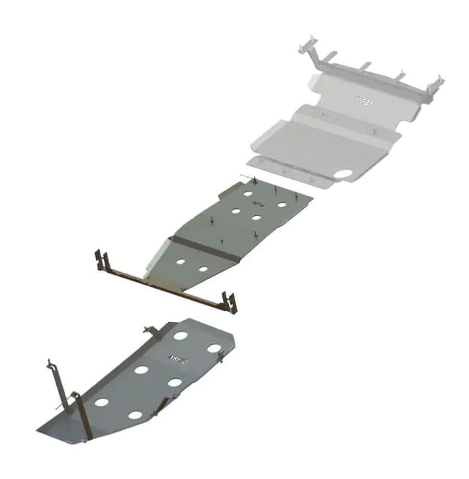 Alldogs Offroad Coop. Asfir Complete Skid Plate Package for 2nd Gen