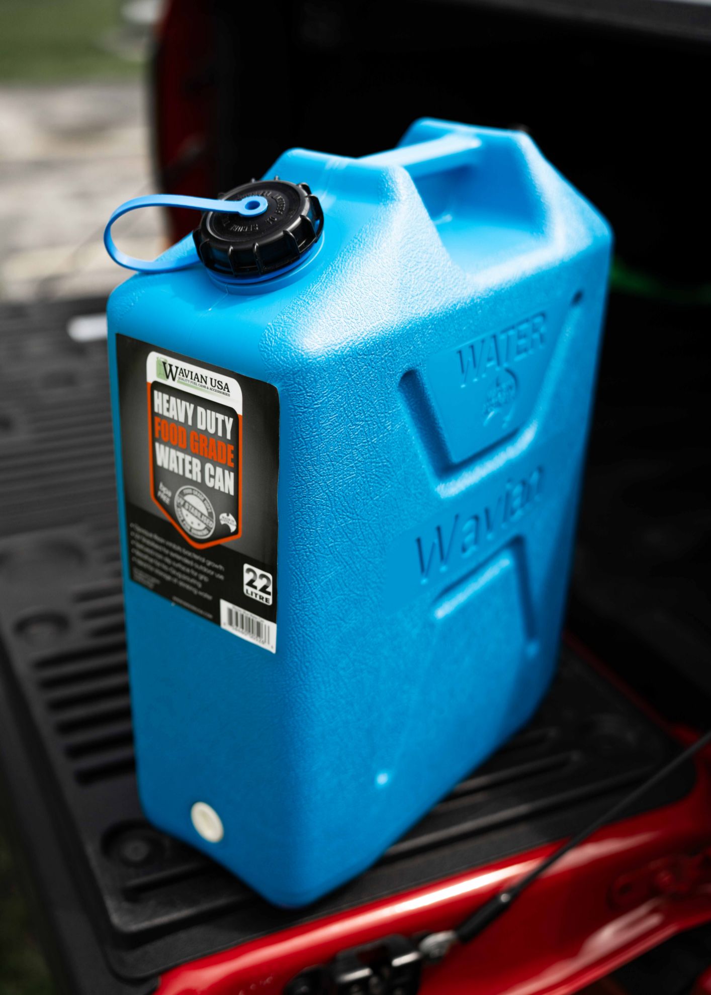 Alldogs Offroad Coop. Wavian HDPE BPA Free Water Jug, 5.8 Gallons