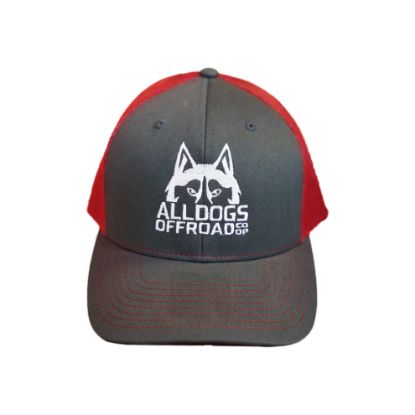 Picture of Alldogs Offroad  Red Retro Trucker Hat