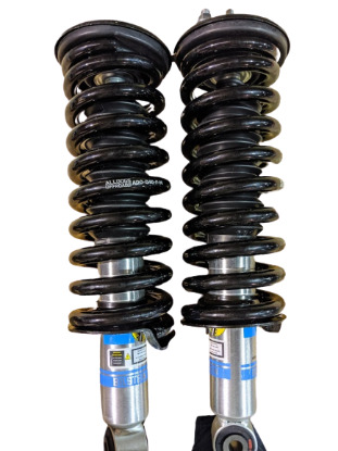 Picture of Assembled Bilstein 6100s with ADO Coil Springs - 2nd Gen Nissan Titan