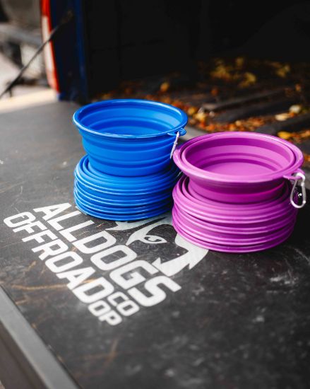 Alldogs Offroad Coop. Alldogs Offroad Collapsible Silicone Dog Bowl