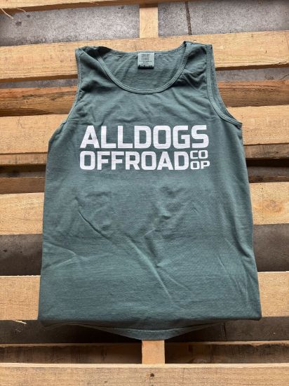Picture of Alldogs Offroad Mens Garment Dyed Muscle Tank