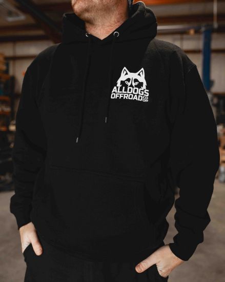 Picture of Alldogs Offroad Black Adventure Compass Hoodie