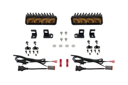 Picture of Diode Dynamics SS6 LED Amber Fog Light Kit for 2024-2026 Toyota Tacoma