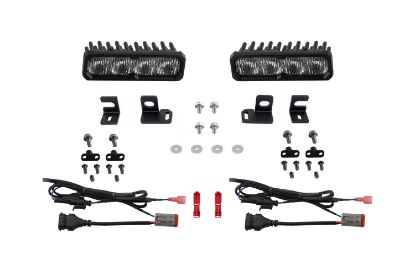 Picture of Diode Dynamics SS6 LED White Fog Light Kit for 2024-2026 Toyota Tacoma
