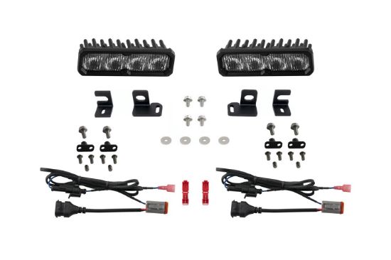 Picture of Diode Dynamics SS6 LED White Fog Light Kit for 2024-2026 Toyota Tacoma