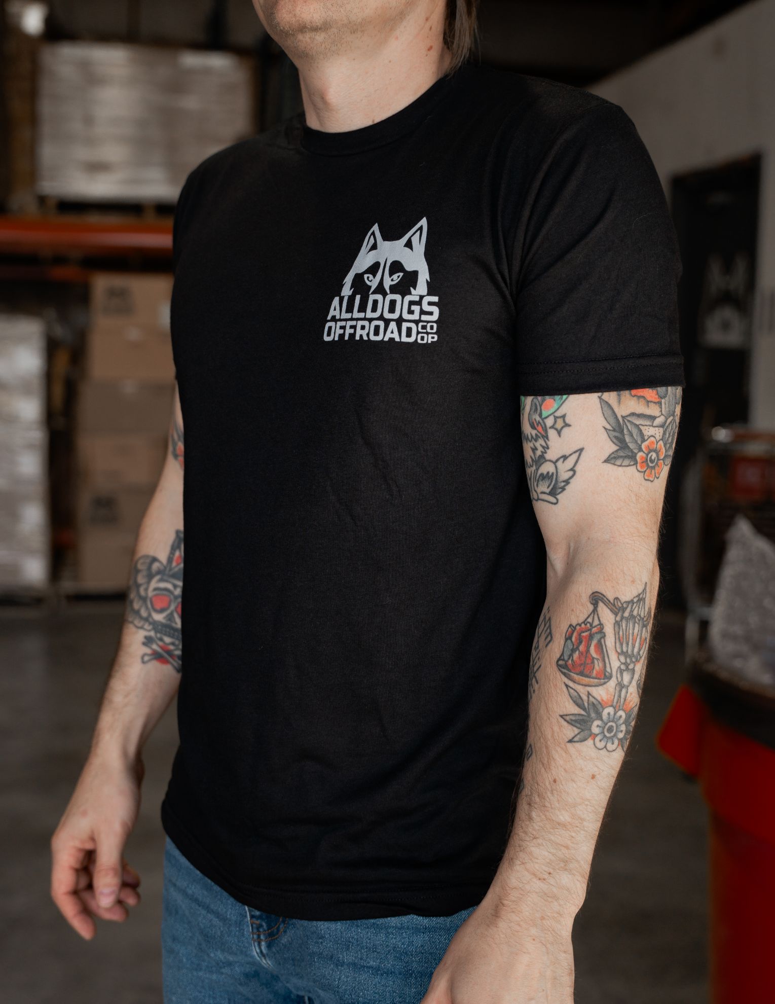 Alldogs Offroad Coop. Alldogs Offroad Coop 2026 T-Shirt - Black