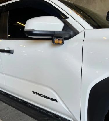 Picture of Baja 686 Industries 24+ Tacoma/25+ 4Runner Mirror Ditch Light Kit for Diode Dynamics SSC 2.0