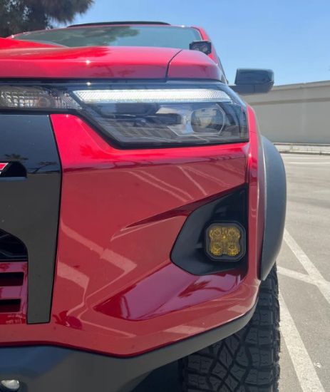 Picture of Baja 686 Industries 2023+ Colorado ZR2 Fog Light Conversion for Diode Dynamics SS3 (Matte Black)