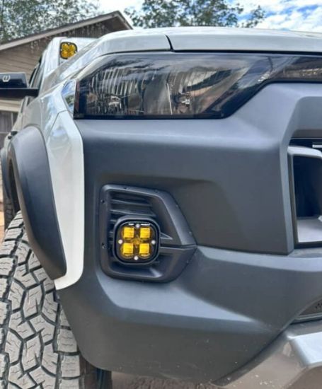 Picture of Baja 686 Industries 2024+ Colorado LT/TrailBoss Baja Designs Squadron Led Vent Cover (ASA Matte Black)