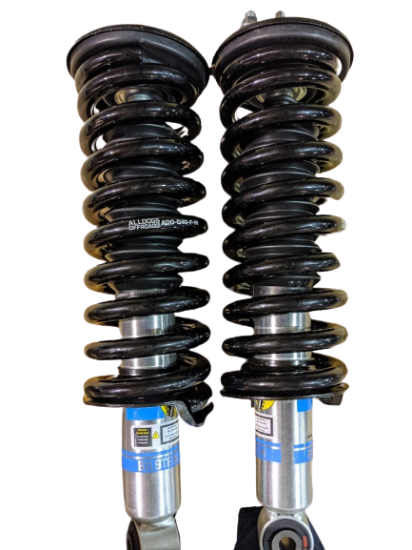 Picture of Assembled Bilstein 5100s with ADO Coil Springs - 2014-2018 Chevy Silverado 1500