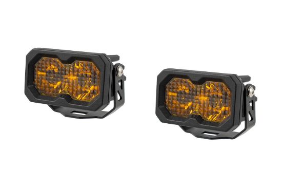 Picture of Diode Dynamics SSC2 2.0 Amber Lens LED Pods