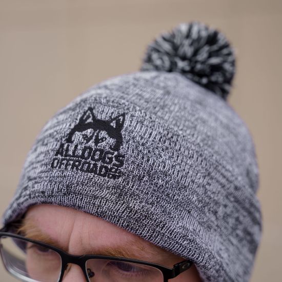 Picture of Alldogs Offroad Embroidered Puff Ball Beanie